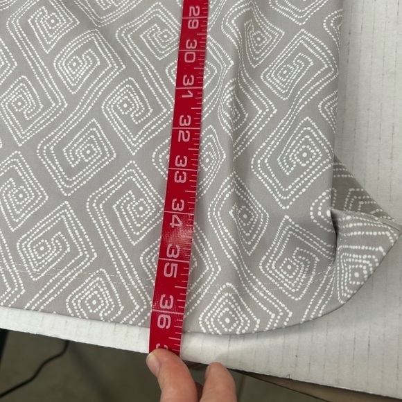 Persifor Kilpatrick Batik Dot Jersey Knit Activewear Dress Womens SZ M Summer - Picture 7 of 10